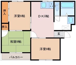 ローズマリーヒルズの物件間取画像